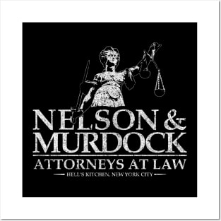 Nelson & Murdock Attorneys At Law (Variant) Posters and Art